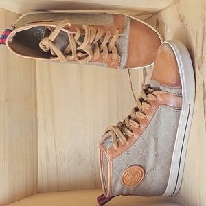 Capodarte Womens Brown High Top Boots